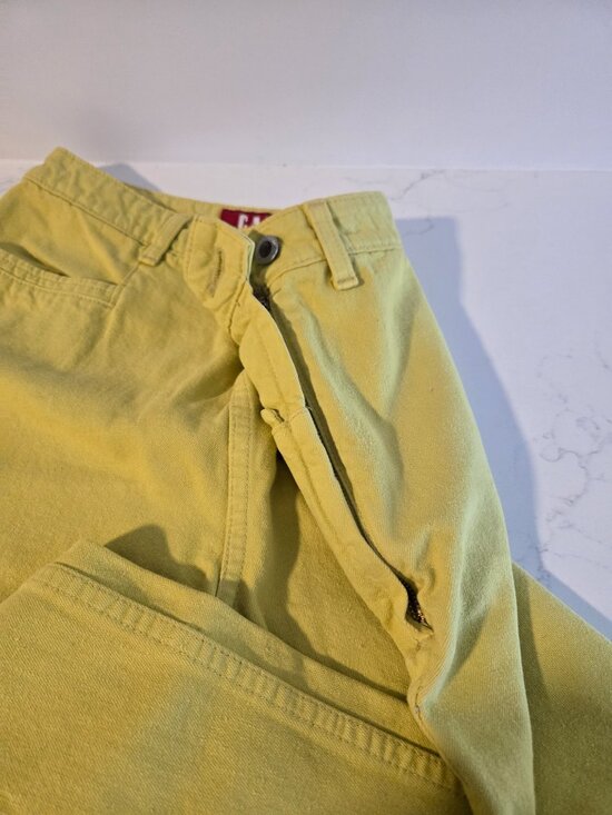 Authentic Vintage Banana Yellow LEE Levy Strauss Jean Jacket & Matching Jeans - Picture 3 of 16